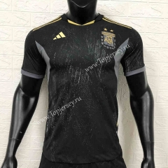 Player Version 2022-2023 Argentina Black Thailand Soccer Jersey AAA-9926