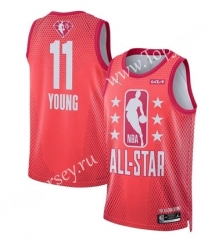 2022 All Stars Atlanta Hawks Red #11 NBA Jersey-SN