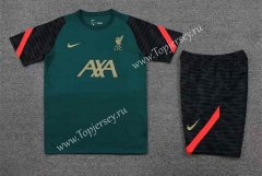 2022-2023 Liverpool Green Thailand Training Soccer Uniform-418