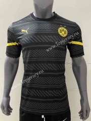 2022-2023 Borussia Dortmund Black Training Soccer Jersey AAA-416