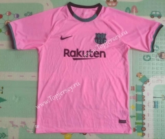 Retro Version 20-21 Barcelona 2nd Away Pink Thailand Soccer Jersey AAA-817