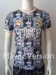 Player Version 2022-2023 Special Version Real Madrid White&Black Thailand Soccer Jersey AAA-807