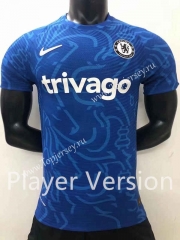 Player Version 2022-2023 Chelsea Blue Thailand Training Soccer Jersey AAA-6886