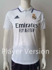 2022-2023 Player Version Real Madrid Home White Thailand Soccer Jersey AAA-807
