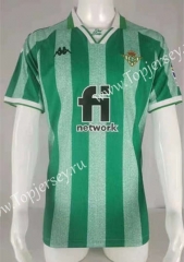 Retro Version Real Betis White&Green Thailand Soccer Jersey-503