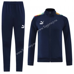 2022-2023 Royal Blue Thailand Soccer Jacket Uniform-LH