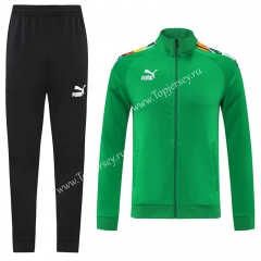2022-2023 Green Thailand Soccer Jacket Uniform-LH