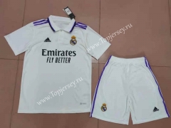 2022-2023 Real Madrid Home White Soccer Uniform-718