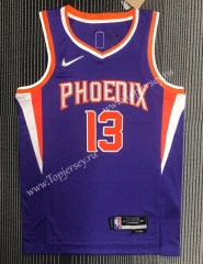 75th Anniversary Phoenix Suns Purple #13 NBA Jersey-311