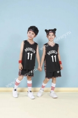 Brooklyn Nets #11 Black Kids/Youth NBA Uniform-SN