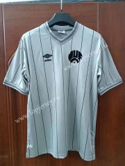 Retro Version 1984-1985Newcastle United Away White Thailand Soccer Jersey AAA-7T