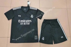 2022-2023 Special Version Real Madrid Black Soccer Uniform-718