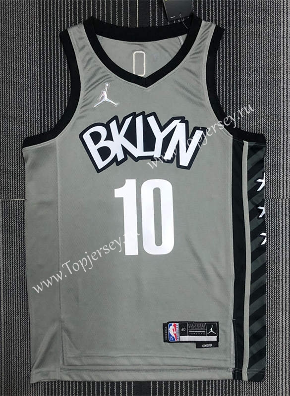 75th Anniversary Jordan Limited Edition Brooklyn Nets Gray #10 NBA