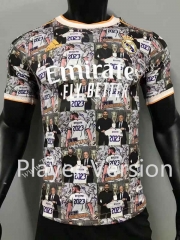 Player Version 2022-2023 Special Version Real Madrid White&Black Thailand Soccer Jersey AAA-2818