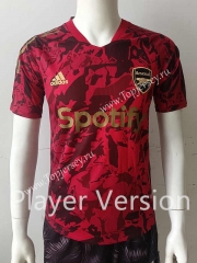 Player Version 2022-2023 Arsenal Dark Red Thailand Soccer Jersey AAA-807