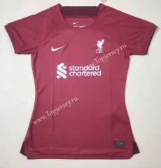 2022-2023 Liverpool Home Red Women Thailand Soccer Jersey AAA-708