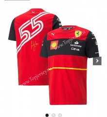 2022 Ferrary Red Formula One Racing Suit