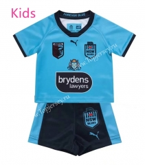 2022 Holden Blue Blue Kid/Youth Rugby Uniform