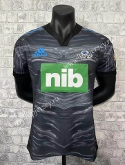 2022 Blues Gray&Black Thailand Rugby Shirt