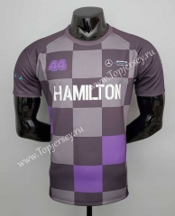 2022 Special Version Mercedes Gray&Purple Formula One Racing Suit
