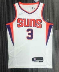 75th Anniversary Phoenix Suns White #3 NBA Jersey-311