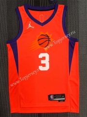 Jordan Limited Edition Phoenix Suns Orange #3 NBA Jersey-311