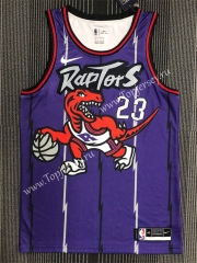 Retro Edition Toronto Raptors Purple #23 NBA Jersey-311