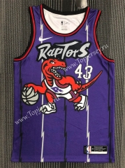 Retro Edition Toronto Raptors Purple #43 NBA Jersey-311