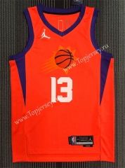 Jordan Limited Edition Phoenix Suns Orange #13 NBA Jersey-311