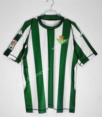 Retro Version 03-04 Real Betis Home White&Green Thailand Soccer Jersey-C1046