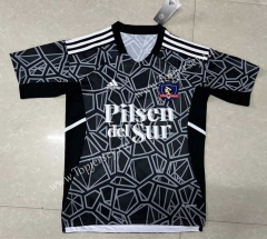 2022-2023 Colo-Colo Goalkeeper Black Thailand Soccer Jersey AAA-6032