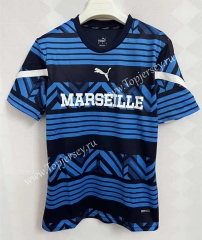 2022-2023 Olympique de Marseille Dark Blue Thailand Training Shirt-9171