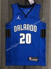 75th Anniversary Jordan Orlando Magic Blue #20 NBA Jersey-311