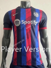Player Version 2022-2023 Special Version Barcelona Home Red&Blue&Black Thailand Soccer Jersey AAA-518