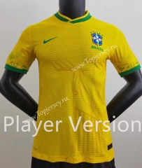 Player Version 2022-2023 Classic Edition Brazil Home Yellow Thailand Soccer Jersey AAA-2016