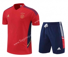 2022-2023 Ajax Red Thailand Training Soccer Uniform-4627