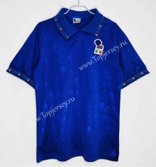 Retro Version 1994 Italy Home Blue Thailand Soccer Jersey AAA-C1046