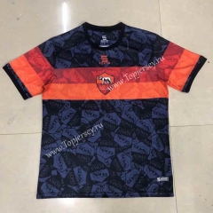 2022-2023 Roma Home Royal Blue Thailand Soccer Jersey AAA-HR