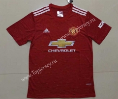 Retro Version 20-21 Manchester United Home Red Thailand Soccer Jersey AAA-1332