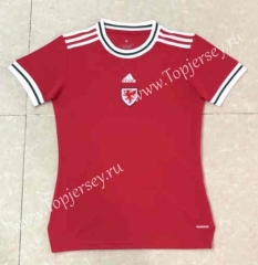 2022-2023 Wales Home Red Women Thailand Soccer Jersey AAA-HR