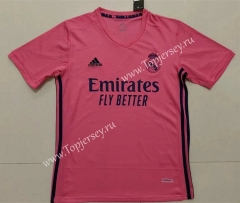 Retro Version 20-21 Real Madrid Away Pink Thailand Soccer Jersey AAA-1332