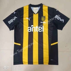 2022-2023 CA Peñarol Home Yellow&Black Thailand Soccer Jersey AAA-HR