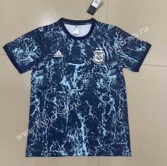 2022-2023 Argentina Royal Blue Thailand Training Soccer Jersey-818
