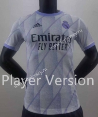 Player Version 2022-2023 Real Madrid White&Purple Thailand Soccer Jersey AAA-2016