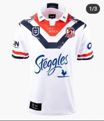 2022-2023 Australia Roosters White Thailand Rugby Shirt
