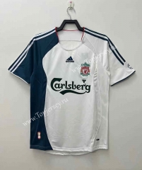 Retro Version 06-08 Liverpool Away White Thailand Soccer Jersey AAA-C1046