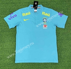 2022-2023 Brazil Blue Thailand Soccer Jersey AAA-403