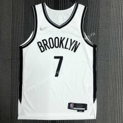 AU Player Version Brooklyn Nets White #7 NBA Jersey-311