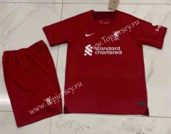 2022-2023 Liverpool Home Red Soccer Uniform-718