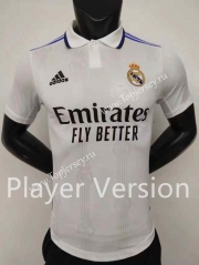 Player Version 2022-2023 Correct Version Real Madrid Home White Thailand Soccer Jersey AAA-9926